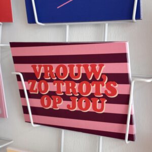 Vrouw, zo trots op jou