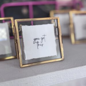 You got this - mini lijstje
